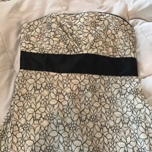 WHBM strapless dress